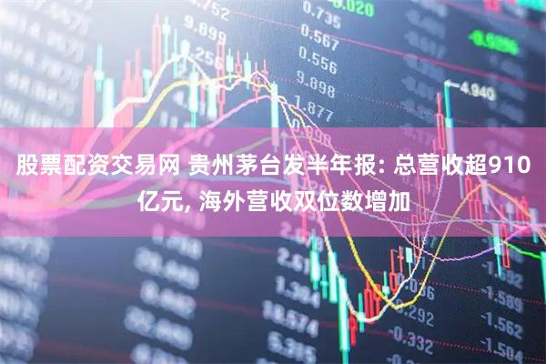 股票配资交易网 贵州茅台发半年报: 总营收超910亿元, 海外营收双位数增加