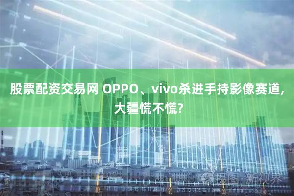 股票配资交易网 OPPO、vivo杀进手持影像赛道, 大疆慌不慌?